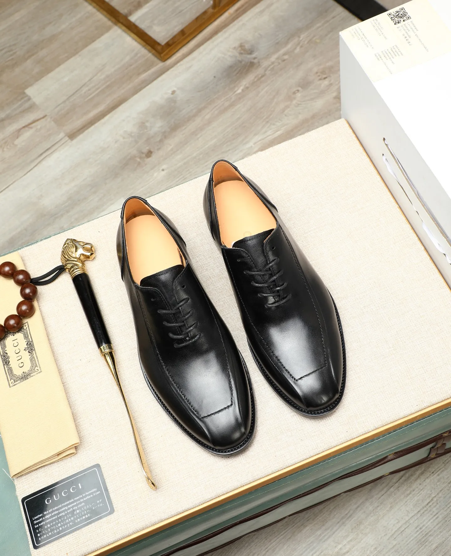 Men's men's shoes💰520📛📛Original (water-dyed cow lining) Gucci GUCCI official website formal shoes🌀 Italian🇮🇹imported cowhide➕top imported water-dyed cowhide lining💋Finely handmade original bottom, the real thing looks better when photographed in person Standard size 38-44